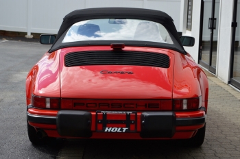 1986 Porsche 911 Carrera 3.2 Cabriolet 