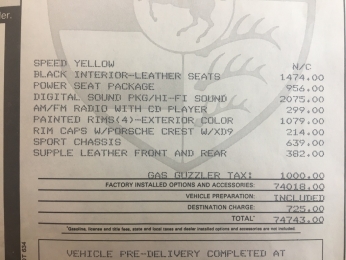 1995 Porsche Carrera 