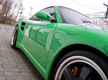 2009 Porsche Turbo RS Green 