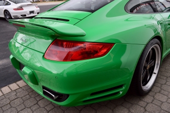2009 Porsche Turbo RS Green 