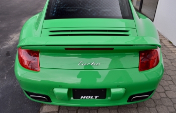 2009 Porsche Turbo RS Green 