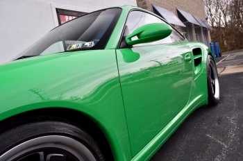 2009 Porsche Turbo RS Green 