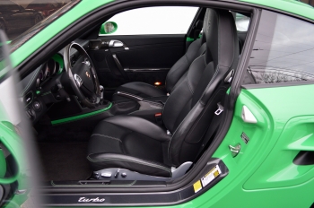 2009 Porsche Turbo RS Green 