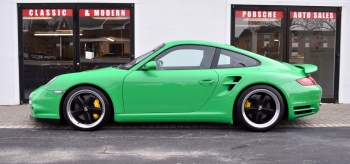 2009 Porsche Turbo RS Green 