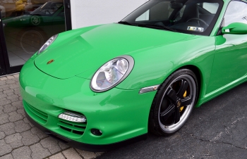 2009 Porsche Turbo RS Green 