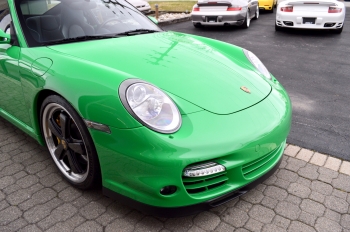 2009 Porsche Turbo RS Green 