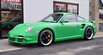 2009 Porsche Turbo RS Green 